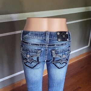 MISS ME Signature Skinny Denim Jeans Size 26